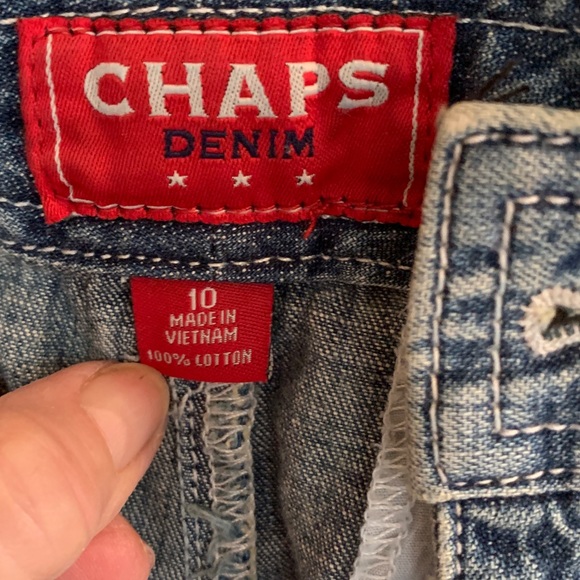 Chaps Denim Capris - Picture 3 of 6
